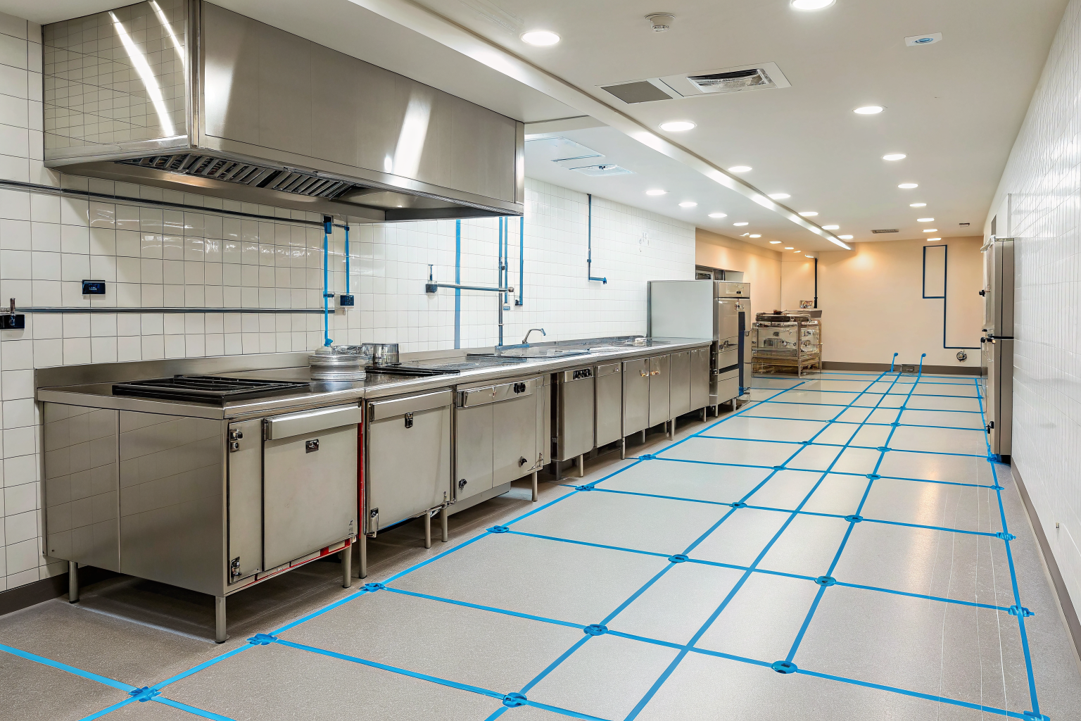 Schematic showing grease trap locations under UPC and IPC codes.